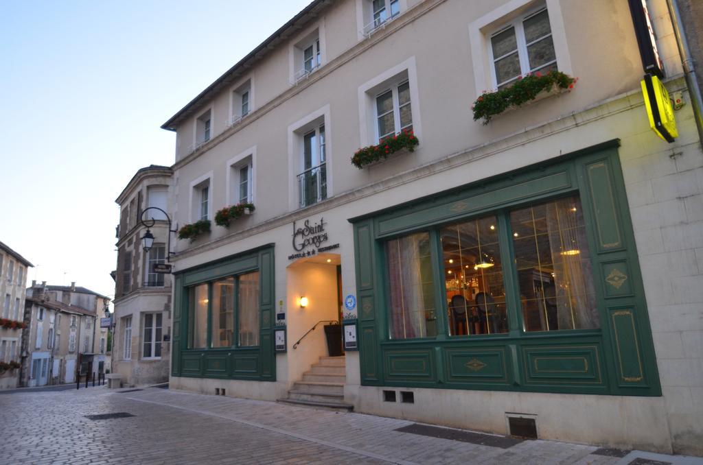 Logis Hotel Le Saint Georges Vivonne Exterior foto